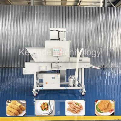 Peiriant Battering Bwyd Peiriant Bara Cyw Iâr Peiriant Bara Awtomatig